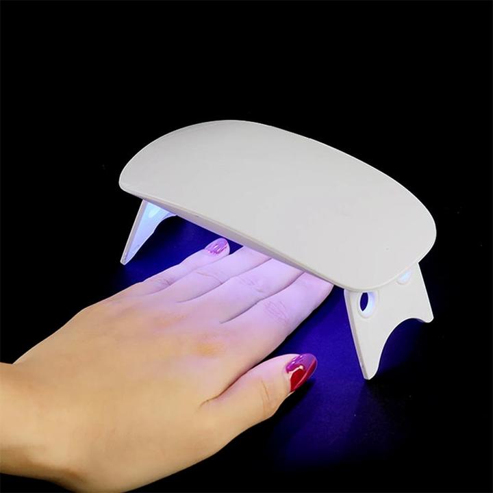Produktbild JTI Mini-UV-LED-Lampe für Nägel, weiss