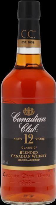 Produktbild Canadian Club CLASSIC 12 Years Old Small Batch Blended Canadian Whisky 40% Vol. 0,7l (Canadian Whisky)