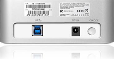Immagine prodotto Icy Box IB-111StU3-Wh USB 3.0 docking station per docking station da 2,5"/3,5". (2.5", 3.5")