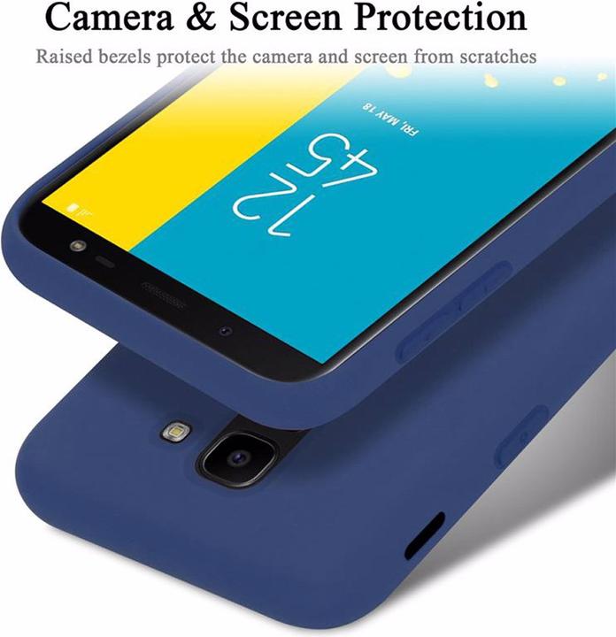 Immagine prodotto Cadorabo Copertura della cassa del silicone liquido TPU (Samsung Galaxy J6 (2018))