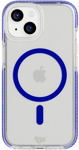 Productafbeelding tech21 EvoCrystal MagSafe hoesje voor iPhone 15 Blauw (Apple iPhone 15)