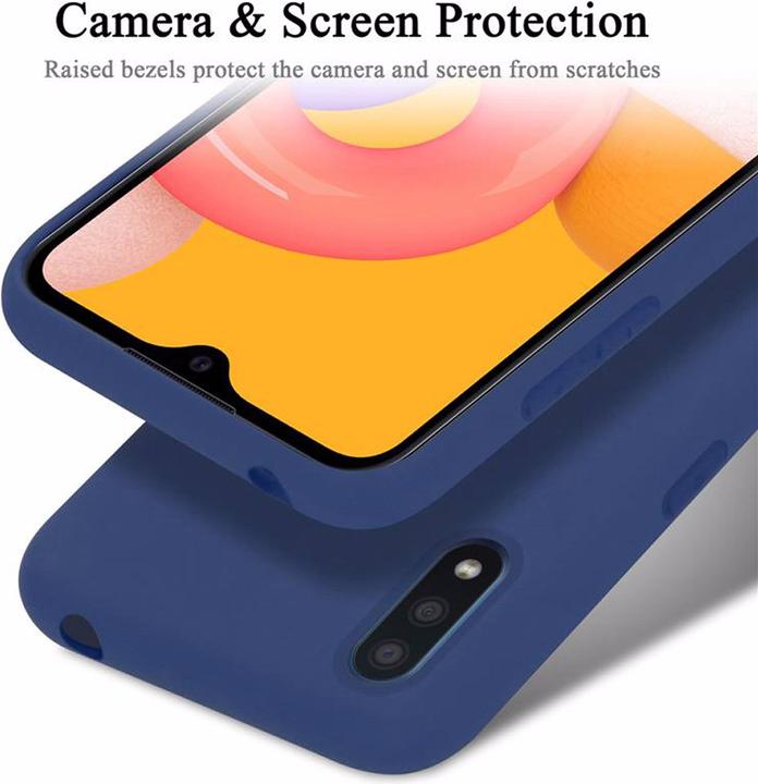 Image du produit Cadorabo TPU Liquid Silicone Case Cover (Samsung Galaxy A01)