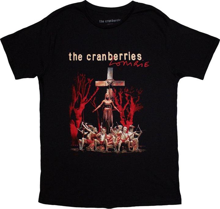 Actual product image The Cranberries Unisex Adult Zombie Gold T-Shirt (L)