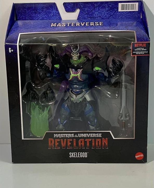Actual product image Masters of the Universe Motu Masterverse Revelation Del.Skeletor