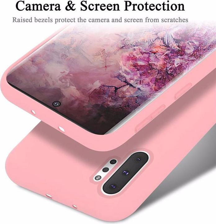 Immagine prodotto Cadorabo Copertura della cassa del silicone liquido TPU (Samsung Galaxy Note 10 Plus, Samsung Galaxy Note 10 Pro)