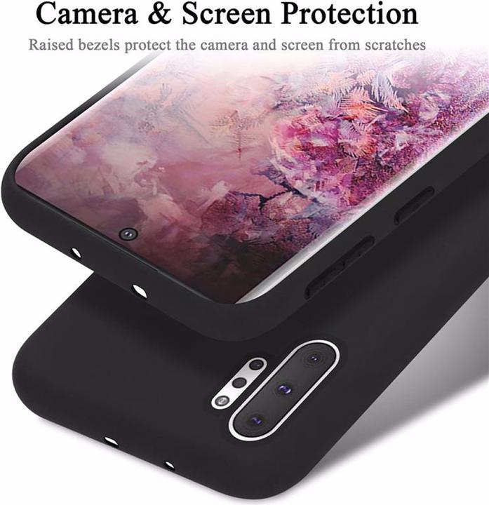 Image du produit Cadorabo TPU Liquid Silicone Case Cover (Samsung Galaxy Note 10 Plus, Samsung Galaxy Note 10 Pro)