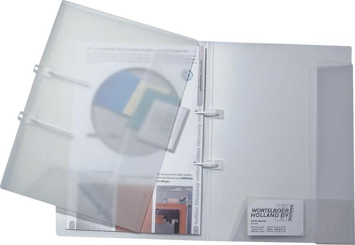 Produktbild Dataplus Schnellhefter A4 mit 2 Einschlagklappen transparent (A4, 1 x)