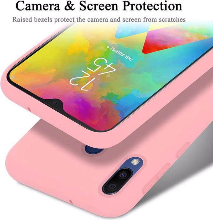 Immagine prodotto Cadorabo Copertura della cassa del silicone liquido TPU (Samsung Galaxy M20)