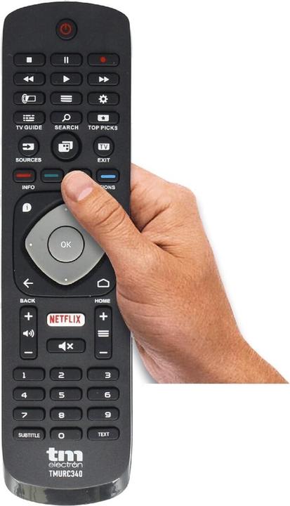 Produktbild TM Electron Philips Universal Fernbedienung Schwarz (Universal Fernbedienung)