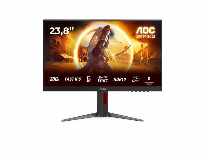 Actual product image AOC 60,5cm (23,8") 24G4HA 16:09 2xHDMI+DP black/red (1920 x 1080 pixels, 23.80")