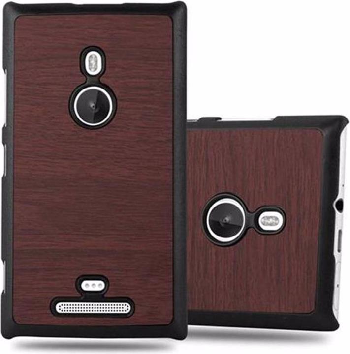 Productafbeelding Cadorabo Harde kaft Woody Cover (Nokia Lumia 925)