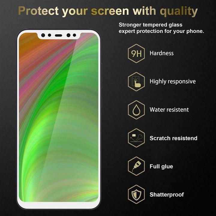 Actual product image Cadorabo Full screen display protection glass (1 Piece, Mi 8)