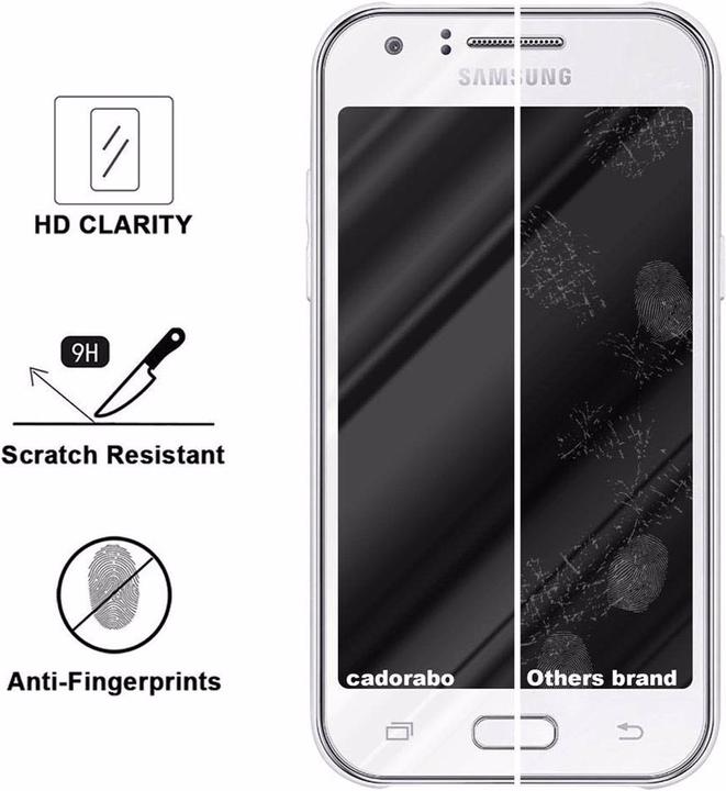 Immagine prodotto Cadorabo Vetro di protezione del display a schermo intero (1 Pezzo/i, Samsung Galaxy J1)