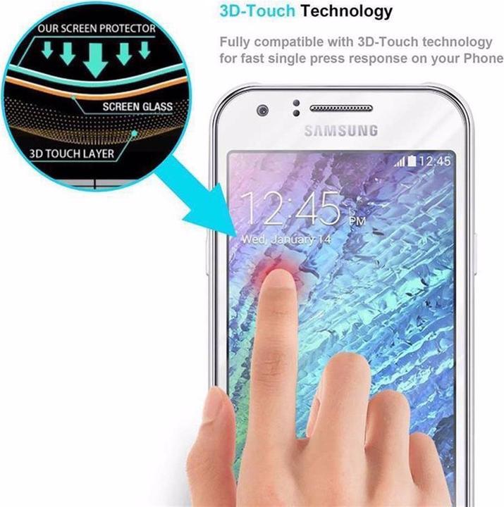 Immagine prodotto Cadorabo Vetro di protezione del display a schermo intero (1 Pezzo/i, Samsung Galaxy J1)