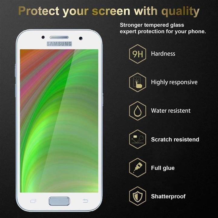 Produktbild Cadorabo Vollbild Displayschutzglas (1 Stück, Samsung Galaxy A7 (2017))