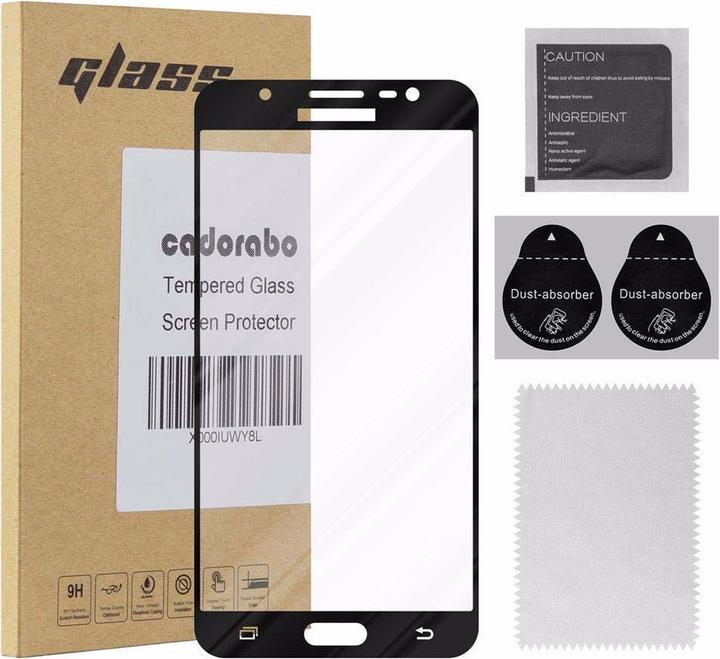 Actual product image Cadorabo Full screen display protection glass (1 Piece, Samsung Galaxy J7 2016)