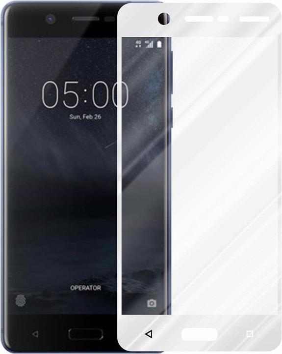 Actual product image Cadorabo Full screen display protection glass (1 Piece, Nokia 5.1)
