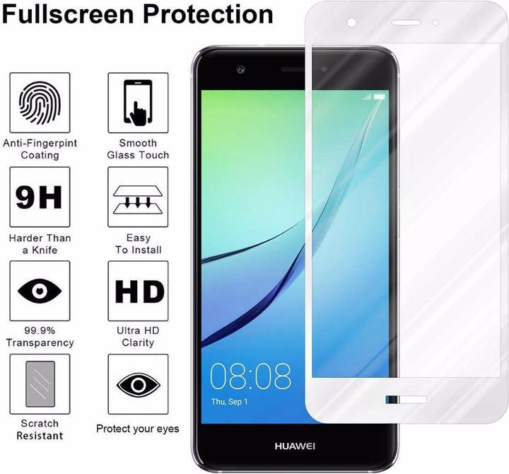 Actual product image Cadorabo Full screen display protection glass (1 Piece, Nova)