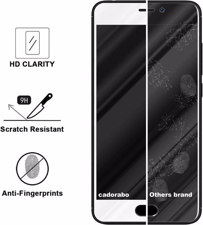 Produktbild Cadorabo Vollbild Displayschutzglas (1 Stück, Meizu M6)