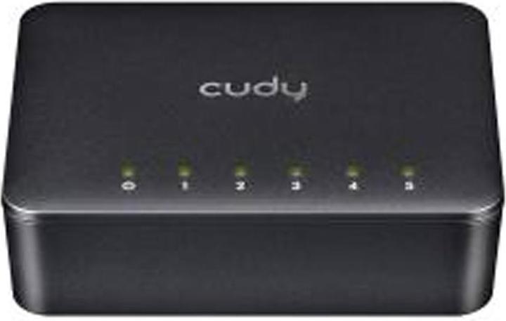 Cudy GS105D network switch Gigabit Ethernet (10/100/1000) Black (5 Ports)