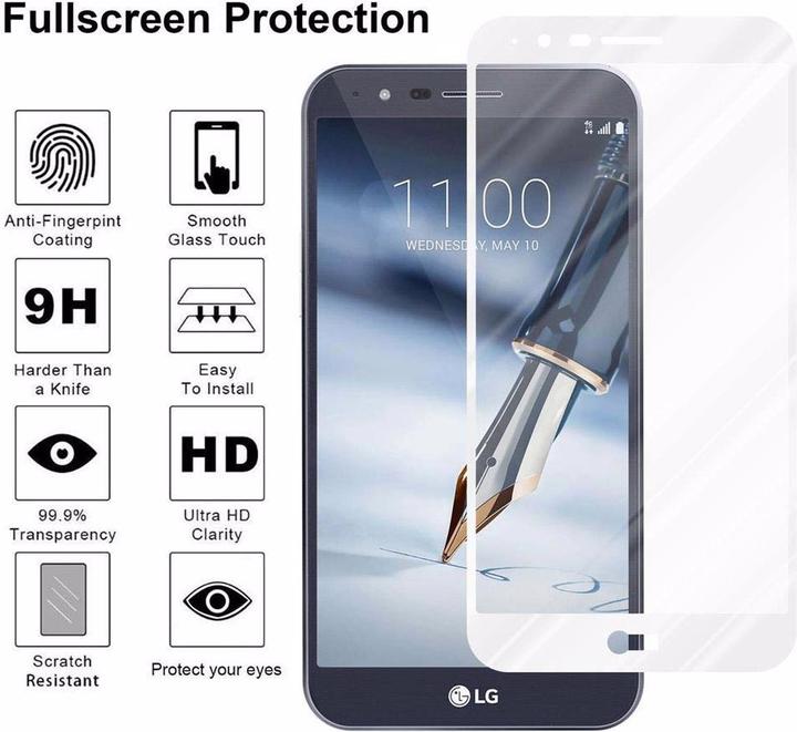 Immagine prodotto Cadorabo Vetro di protezione del display a schermo intero (1 Pezzo/i, LG Stylo 3)