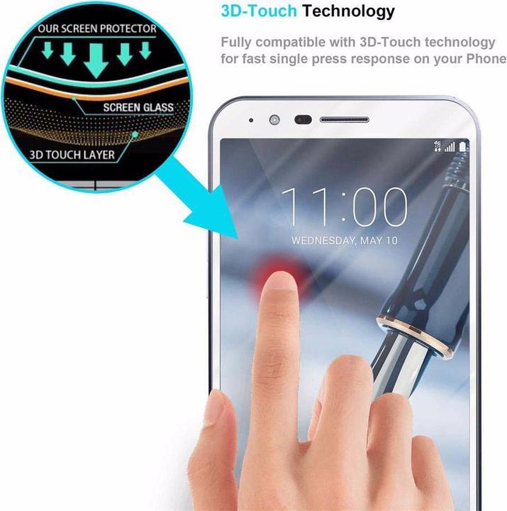 Immagine prodotto Cadorabo Vetro di protezione del display a schermo intero (1 Pezzo/i, LG Stylo 3)
