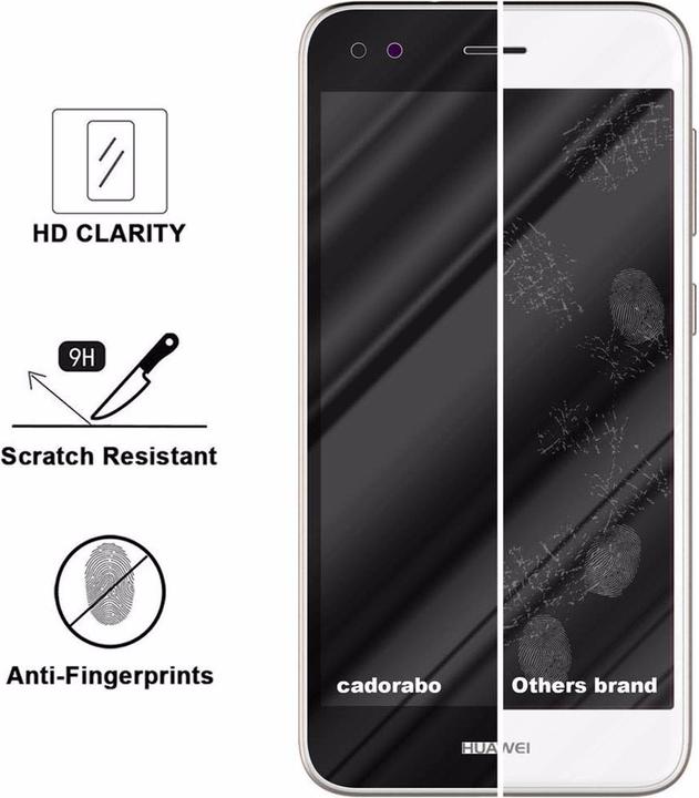 Immagine prodotto Cadorabo Vetro di protezione del display a schermo intero (1 Pezzo/i, Huawei Enjoy 7)