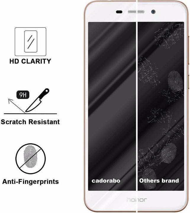 Immagine prodotto Cadorabo Vetro di protezione del display a schermo intero (1 Pezzo/i, Honor 6C)