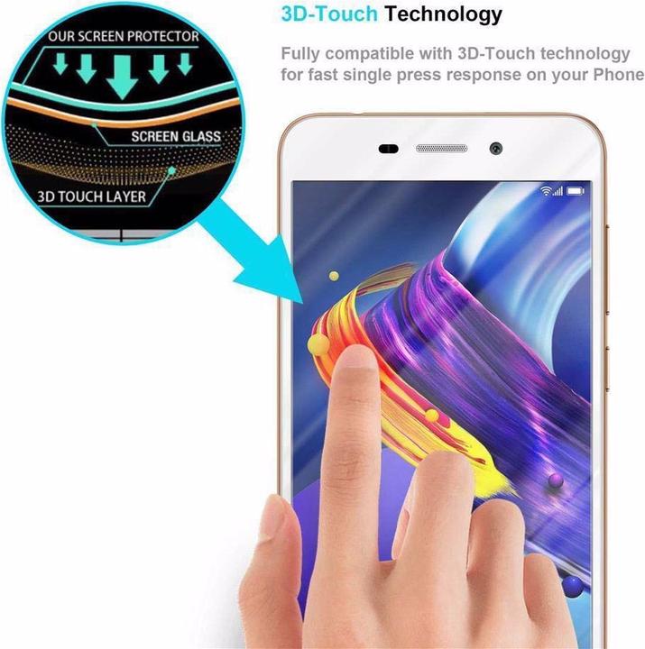 Immagine prodotto Cadorabo Vetro di protezione del display a schermo intero (1 Pezzo/i, Honor 6C)