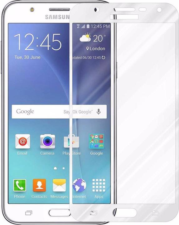 Actual product image Cadorabo Full screen display protection glass (1 Piece, Samsung Galaxy J7)