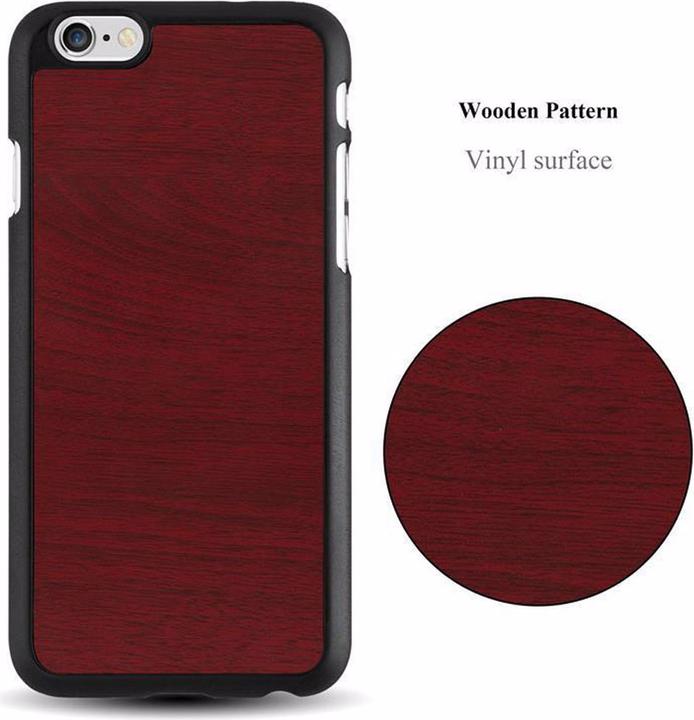 Productafbeelding Cadorabo Harde kaft Woody Cover (Apple iPhone 6 Plus)