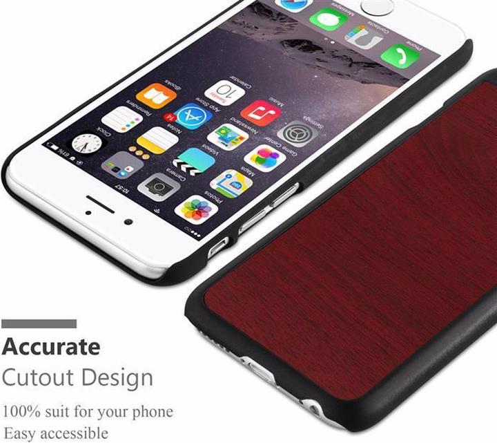 Productafbeelding Cadorabo Harde kaft Woody Cover (Apple iPhone 6 Plus)