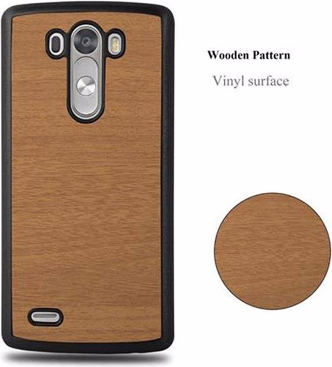 Actual product image Cadorabo Hard Cover Woody Cover (G3)