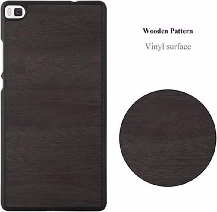 Produktbild Cadorabo Hard Cover Woody Cover (Huawei P8)