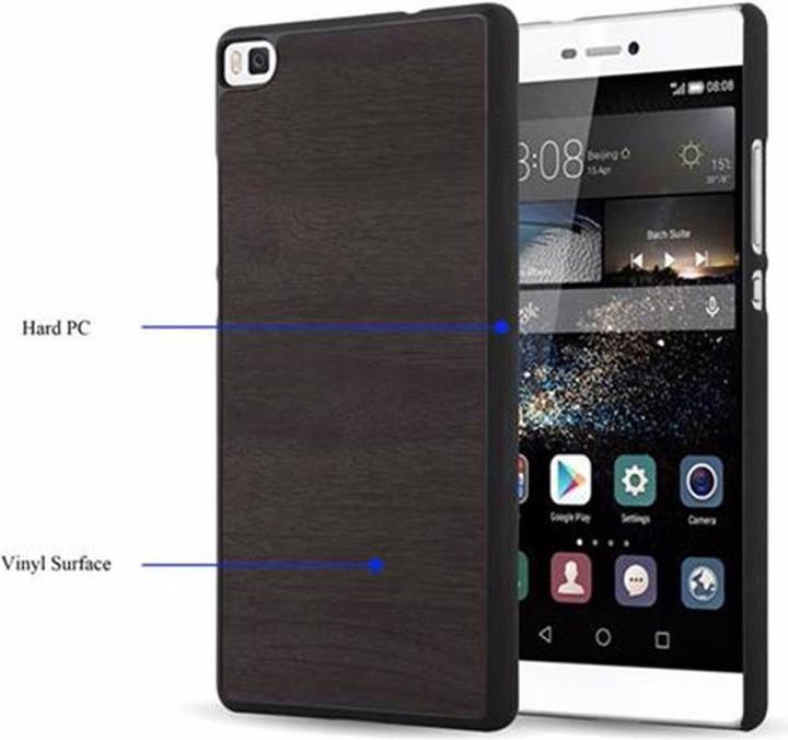 Produktbild Cadorabo Hard Cover Woody Cover (Huawei P8)
