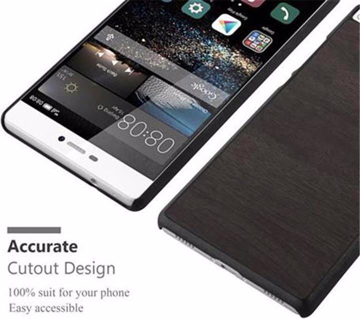 Produktbild Cadorabo Hard Cover Woody Cover (Huawei P8)