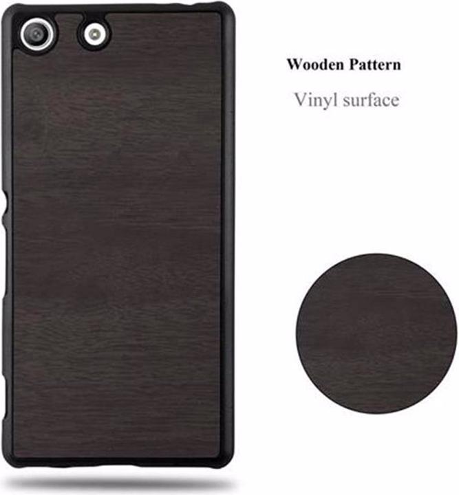 Produktbild Cadorabo Hard Cover Woody Cover (Sony Xperia M5)