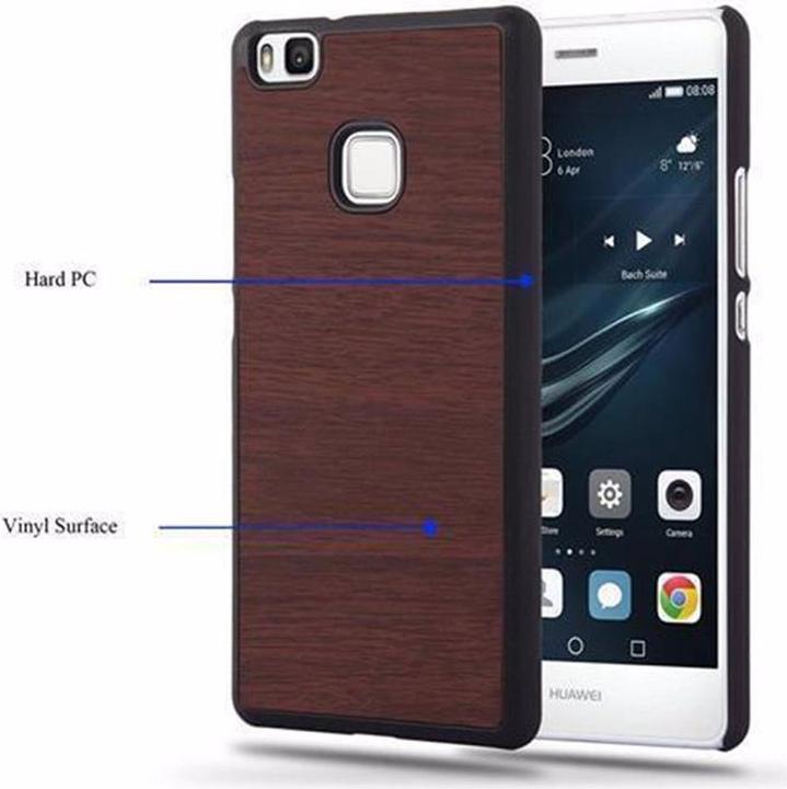 Produktbild Cadorabo Hard Cover Woody Cover (Huawei P9 Lite)