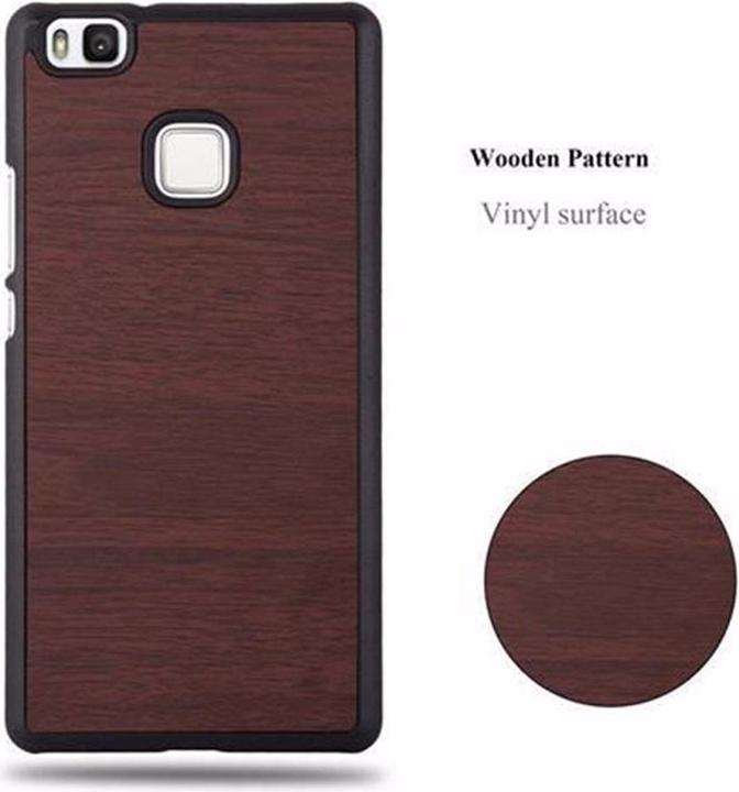 Produktbild Cadorabo Hard Cover Woody Cover (Huawei P9 Lite)
