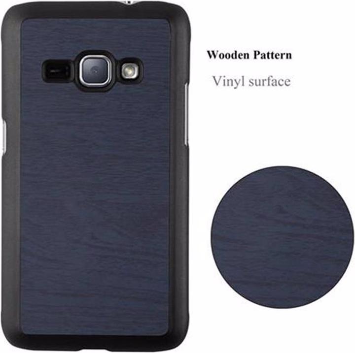 Productafbeelding Cadorabo Harde kaft Woody Cover (Samsung Galaxy J1 (2016))