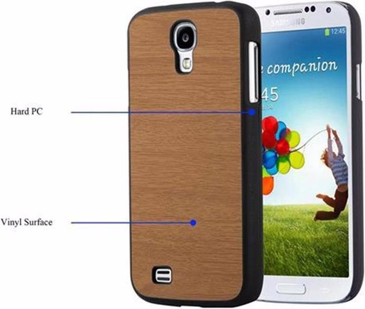 Productafbeelding Cadorabo Harde kaft Woody Cover (Samsung Galaxy S4)
