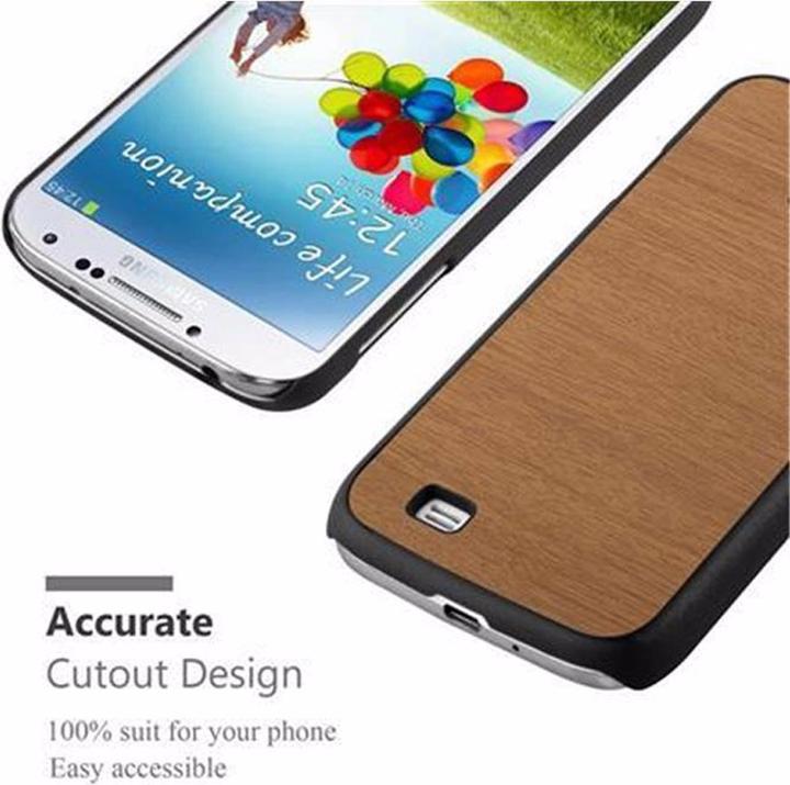Productafbeelding Cadorabo Harde kaft Woody Cover (Samsung Galaxy S4)