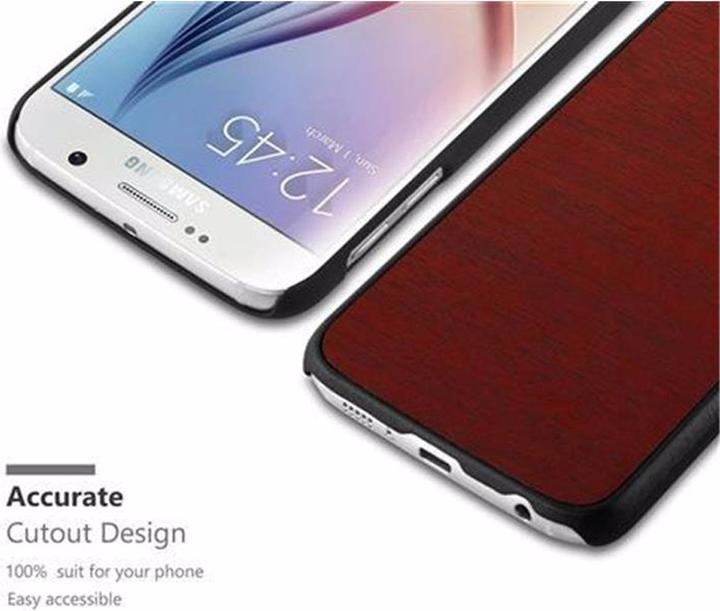 Produktbild Cadorabo Hard Cover Woody Cover (Samsung Galaxy S6)