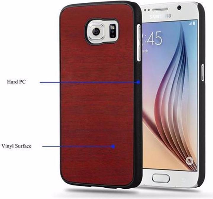 Produktbild Cadorabo Hard Cover Woody Cover (Samsung Galaxy S6)