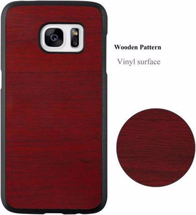 Produktbild Cadorabo Hard Cover Woody Cover (Samsung Galaxy S7)