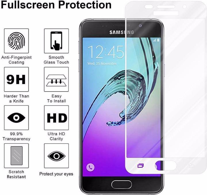 Actual product image Cadorabo Full screen display protection glass (1 Piece, Samsung Galaxy A7 (2016))