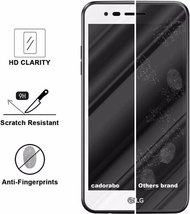 Actual product image Cadorabo Full screen display protection glass (1 Piece, K4)