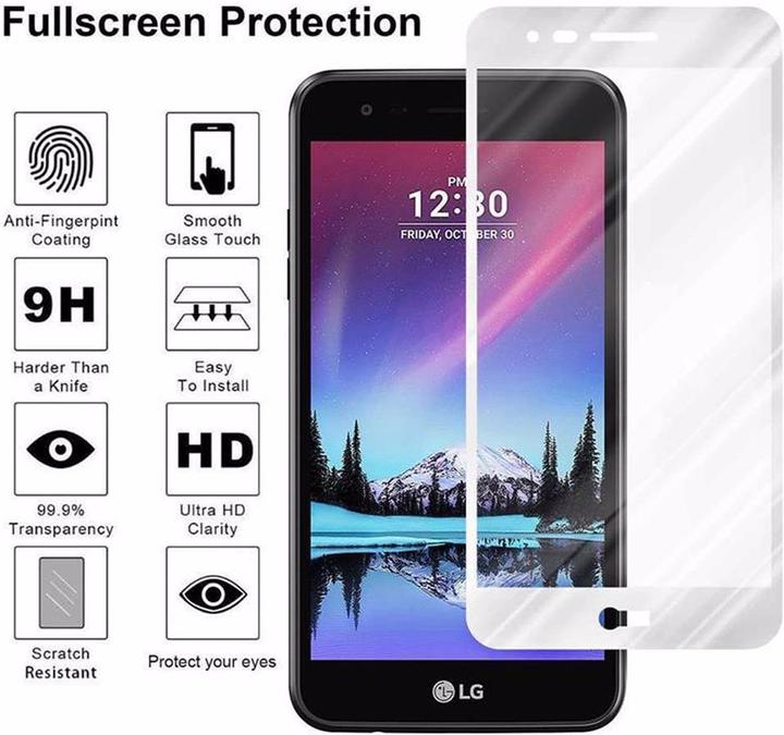 Actual product image Cadorabo Full screen display protection glass (1 Piece, K4)
