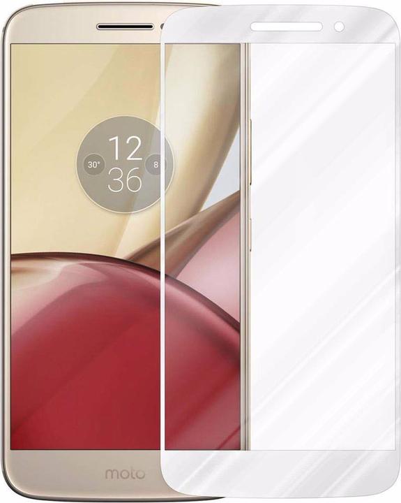 Actual product image Cadorabo Full screen display protection glass (1 Piece, Motorola Moto M)