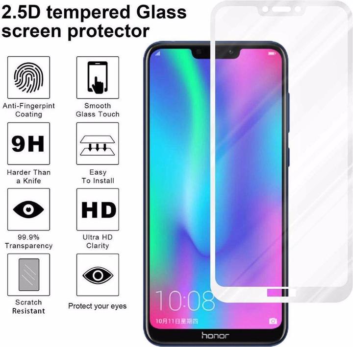 Actual product image Cadorabo Full screen display protection glass (1 Piece, Fee 8C)